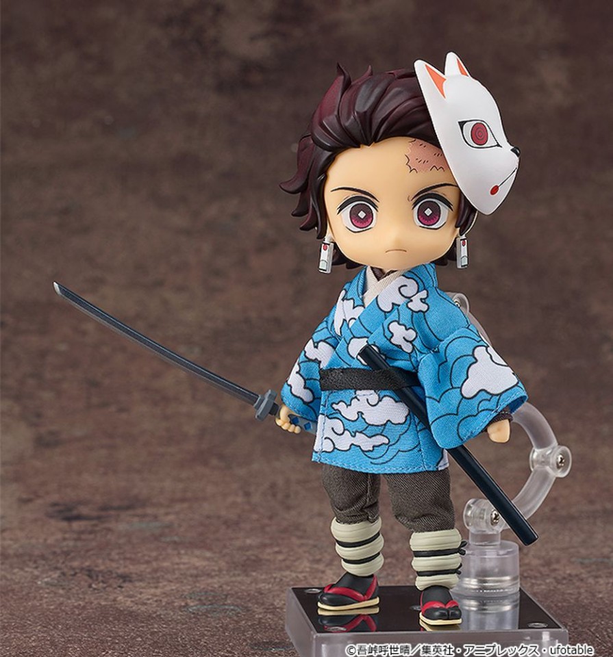 Anime Figures & Merch Good Smile Company Dolls | Demon Slayer: Kimetsu No Yaiba Nendoroid Doll Tanjiro Kamado: Final Selection Ver. - Otakuhype|Demon Slayer: Kimetsu No Yaiba Nendoroid Doll Tanjiro Kamado: Final Selection Ver.