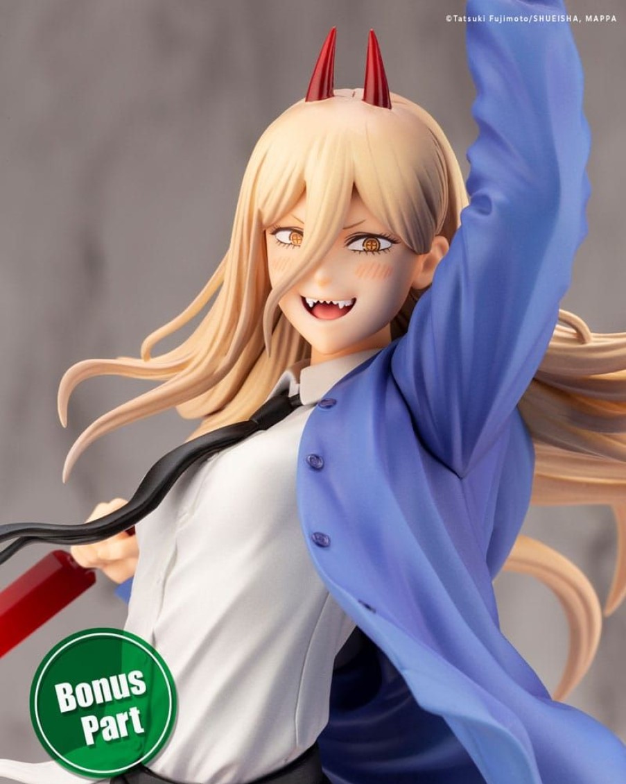 Anime Figures & Merch Kotobukiya Scale Anime Statues | Chainsaw Man Artfx J Power Bonus Edition 1/8 Statue 29 Cm [Kotobukiya] - Otakuhype|Chainsaw Man Artfx J Power Bonus Edition 1/8 Statue 29 Cm [Kotobukiya]