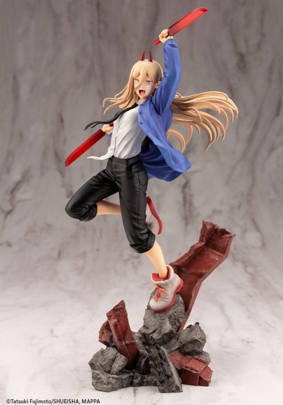 Anime Figures & Merch Kotobukiya Scale Anime Statues | Chainsaw Man Artfx J Power Bonus Edition 1/8 Statue 29 Cm [Kotobukiya] - Otakuhype|Chainsaw Man Artfx J Power Bonus Edition 1/8 Statue 29 Cm [Kotobukiya]