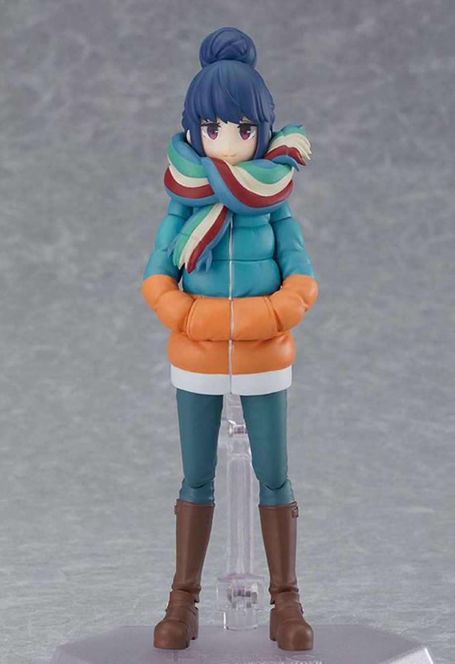 Anime Figures & Merch Max Factory Figma | Laid-Back Camp Rin Shima Figma Dx Edition Action Figure 13 Cm - Otakuhype|Laid-Back Camp Rin Shima Figma Dx Edition Action Figure 13 Cm