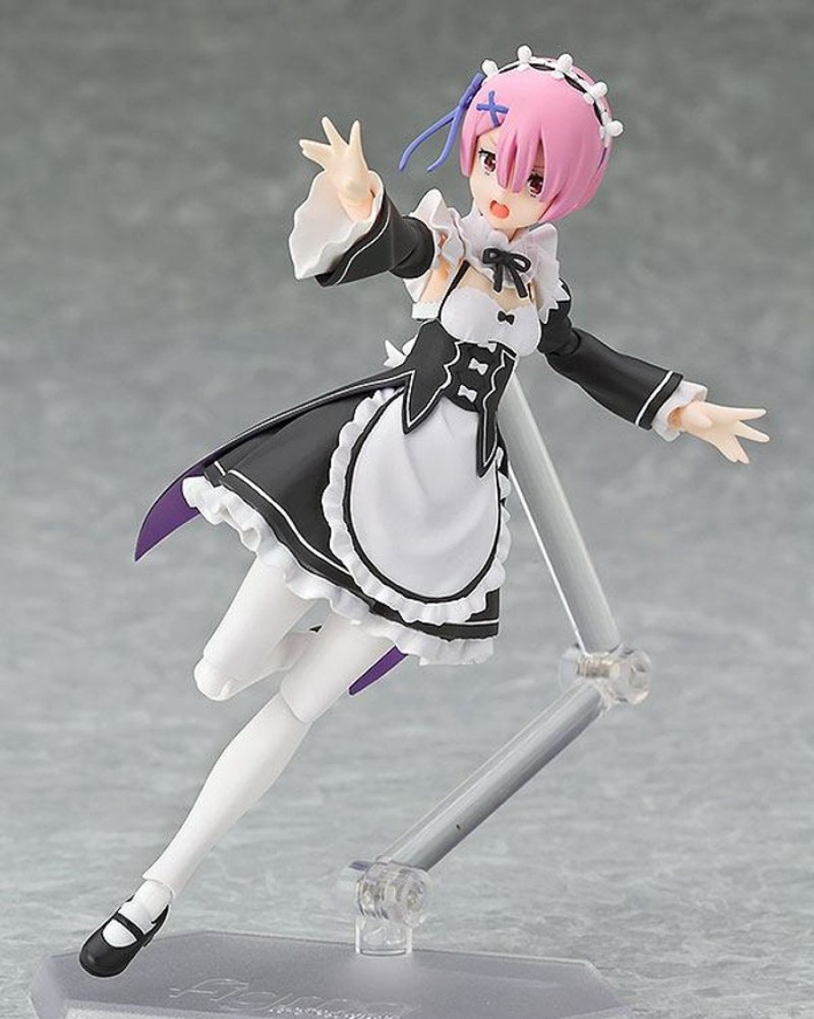 Anime Figures & Merch Max Factory Figma | Re:Zero Figma Ram Action Figure 13 Cm - Otakuhype|Re:Zero Figma Ram Action Figure 13 Cm