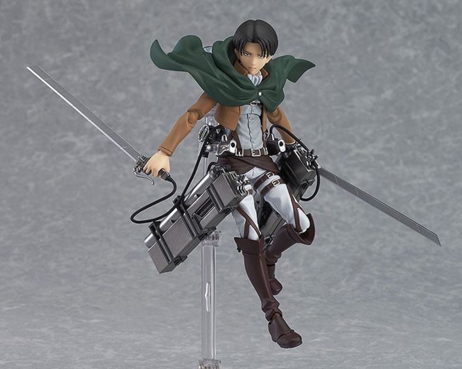 Anime Figures & Merch Max Factory Figma | Attack On Titan Figma Levi Action Figure 14 Cm - Otakuhype|Attack On Titan Figma Levi Action Figure 14 Cm