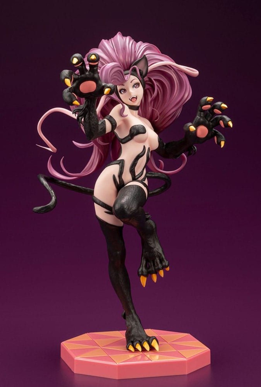 Anime Figures & Merch Kotobukiya Scale Anime Statues | Darkstalkers Felicia Bishoujo Limited Edition Statue 26 Cm - Otakuhype|Darkstalkers Felicia Bishoujo Limited Edition Statue 26 Cm