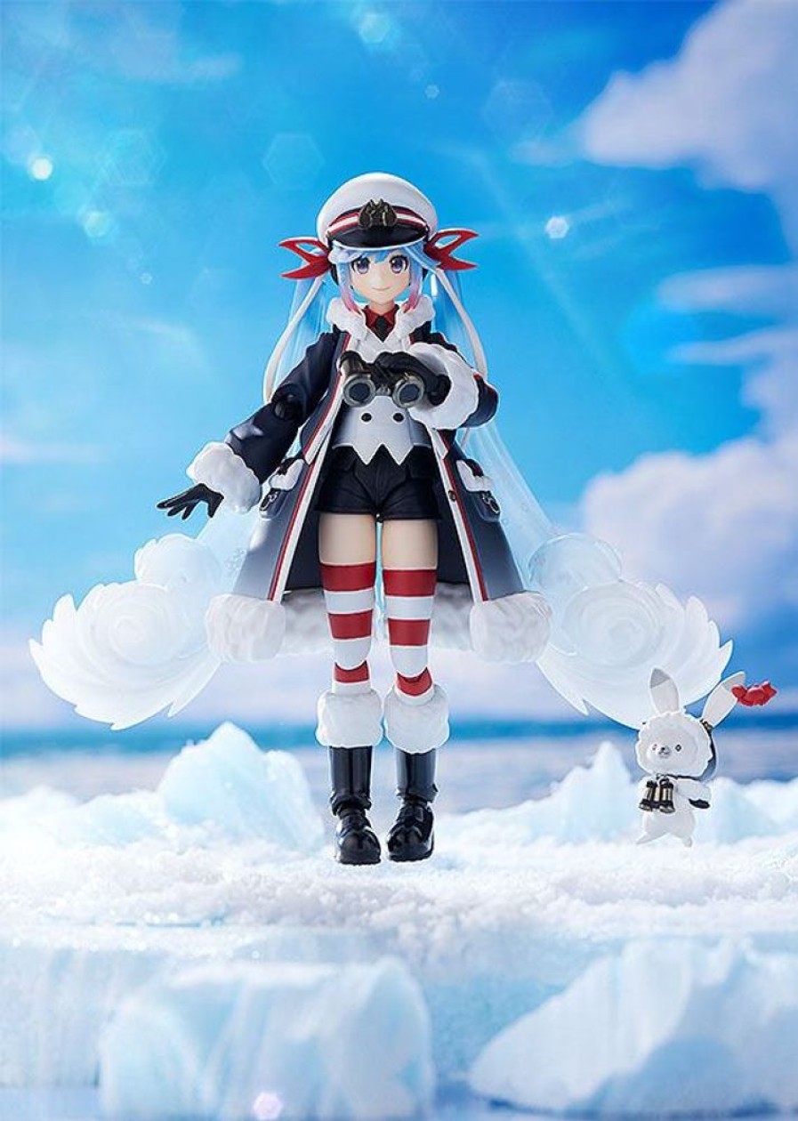 Anime Figures & Merch Max Factory Figma | Hatsune Miku Figma Snow Miku Grand Voyage Ver. Action Figure 13 Cm - Otakuhype|Hatsune Miku Figma Snow Miku Grand Voyage Ver. Action Figure 13 Cm