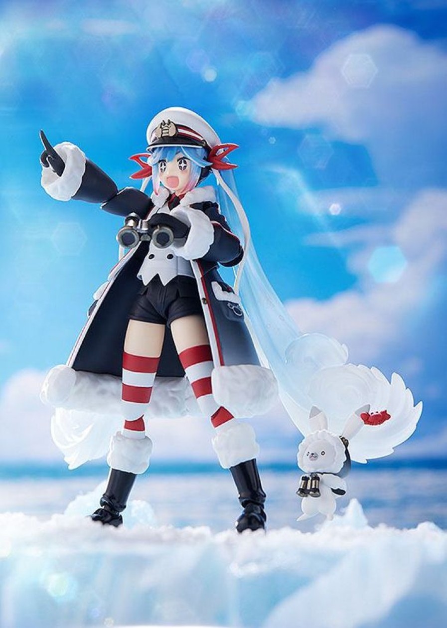 Anime Figures & Merch Max Factory Figma | Hatsune Miku Figma Snow Miku Grand Voyage Ver. Action Figure 13 Cm - Otakuhype|Hatsune Miku Figma Snow Miku Grand Voyage Ver. Action Figure 13 Cm