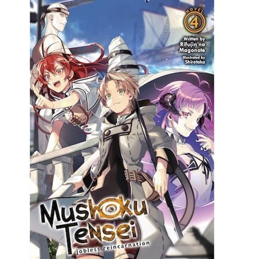 Manga & More Publisher: Seven Seas Entertainment | Mushoku Tensei: Jobless Reincarnation Vol 4 (Light Novel) - Otakuhype|Mushoku Tensei: Jobless Reincarnation Vol 4 (Light Novel)