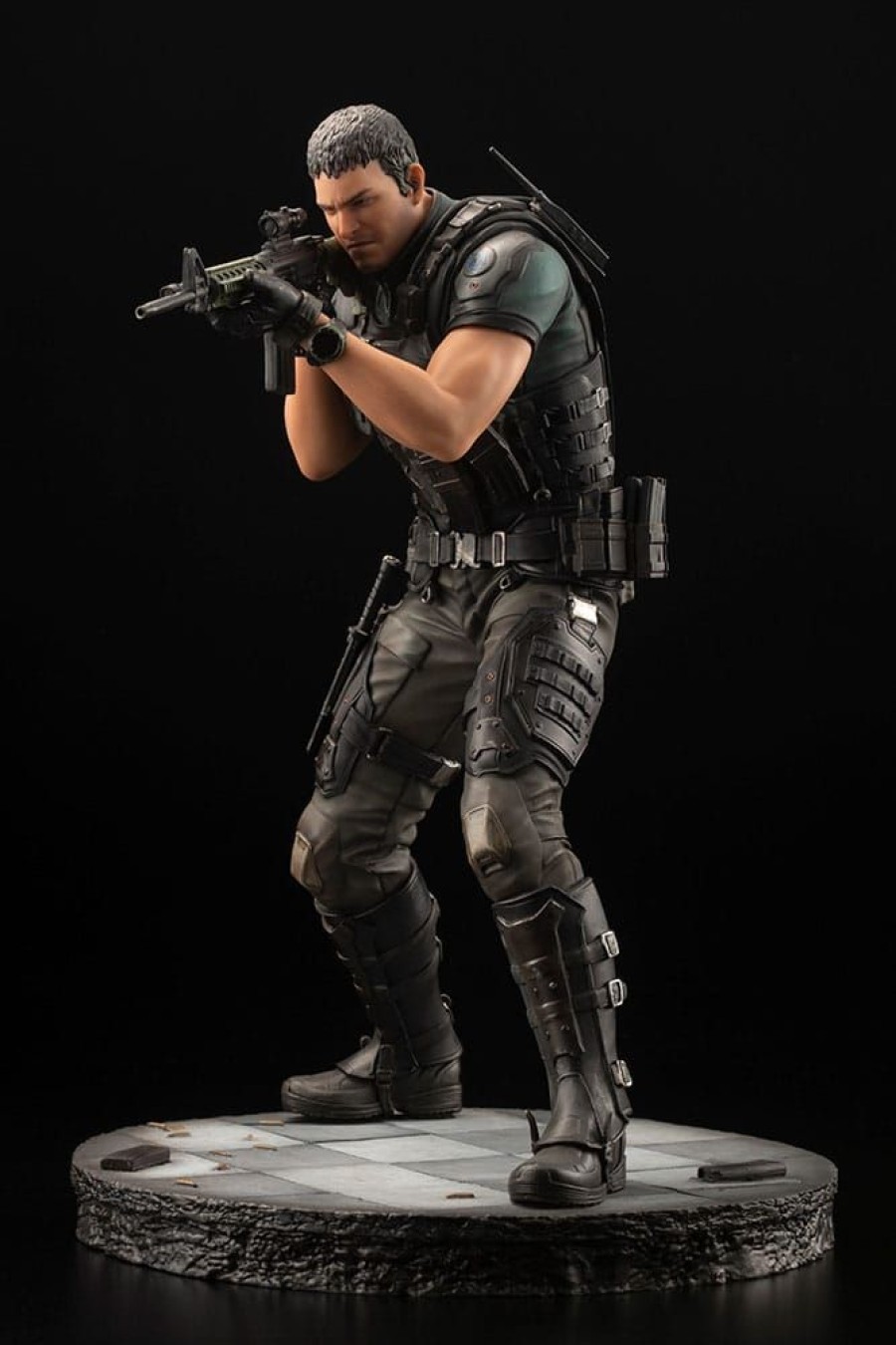 Anime Figures & Merch Kotobukiya 1/6 Scale | Resident Evil: Vendetta Chris Redfield 1/6 Statue 28 Cm [Kotobukiya] - Otakuhype|Resident Evil: Vendetta Chris Redfield 1/6 Statue 28 Cm [Kotobukiya]