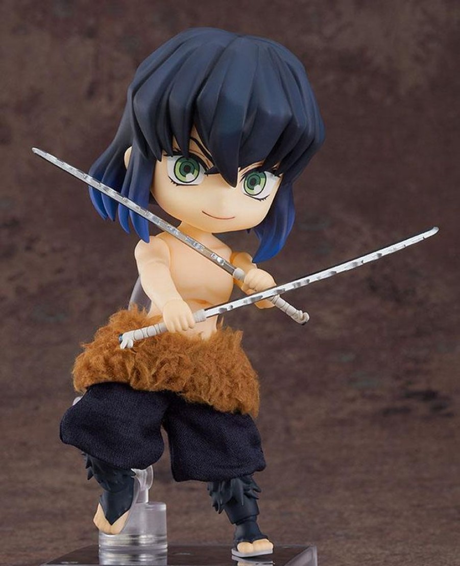 Anime Figures & Merch Good Smile Company Dolls | Demon Slayer Kimetsu No Yaiba Nendoroid Doll Inosuke Hashibira 14 Cm - Otakuhype|Demon Slayer Kimetsu No Yaiba Nendoroid Doll Inosuke Hashibira 14 Cm