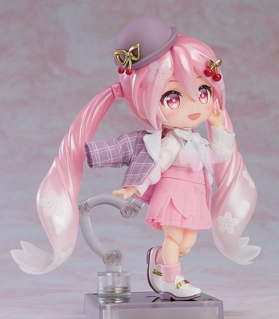 Anime Figures & Merch Good Smile Company Dolls | Hatsune Miku Nendoroid Doll Sakura Miku Hanami Outfit Ver. 14 Cm [Good Smile Company] - Otakuhype|Hatsune Miku Nendoroid Doll Sakura Miku Hanami Outfit Ver. 14 Cm [Good Smile Company]