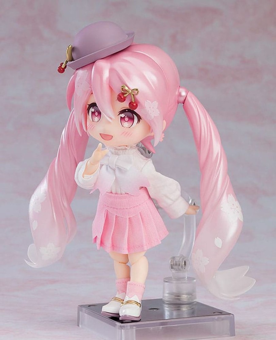 Anime Figures & Merch Good Smile Company Dolls | Hatsune Miku Nendoroid Doll Sakura Miku Hanami Outfit Ver. 14 Cm [Good Smile Company] - Otakuhype|Hatsune Miku Nendoroid Doll Sakura Miku Hanami Outfit Ver. 14 Cm [Good Smile Company]